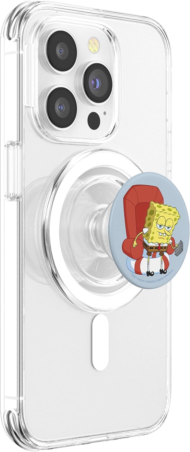 SpongeBob SquarePants Imma Head Out PopSockets PopGrip for MagSafe