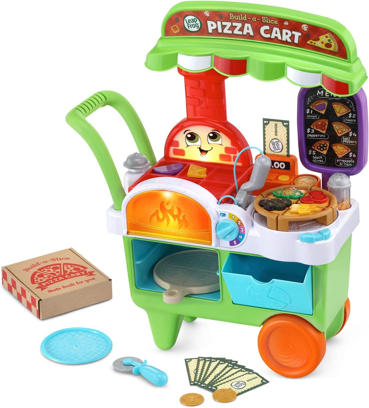 LeapFrog Build-a-Slice Pizza Cart