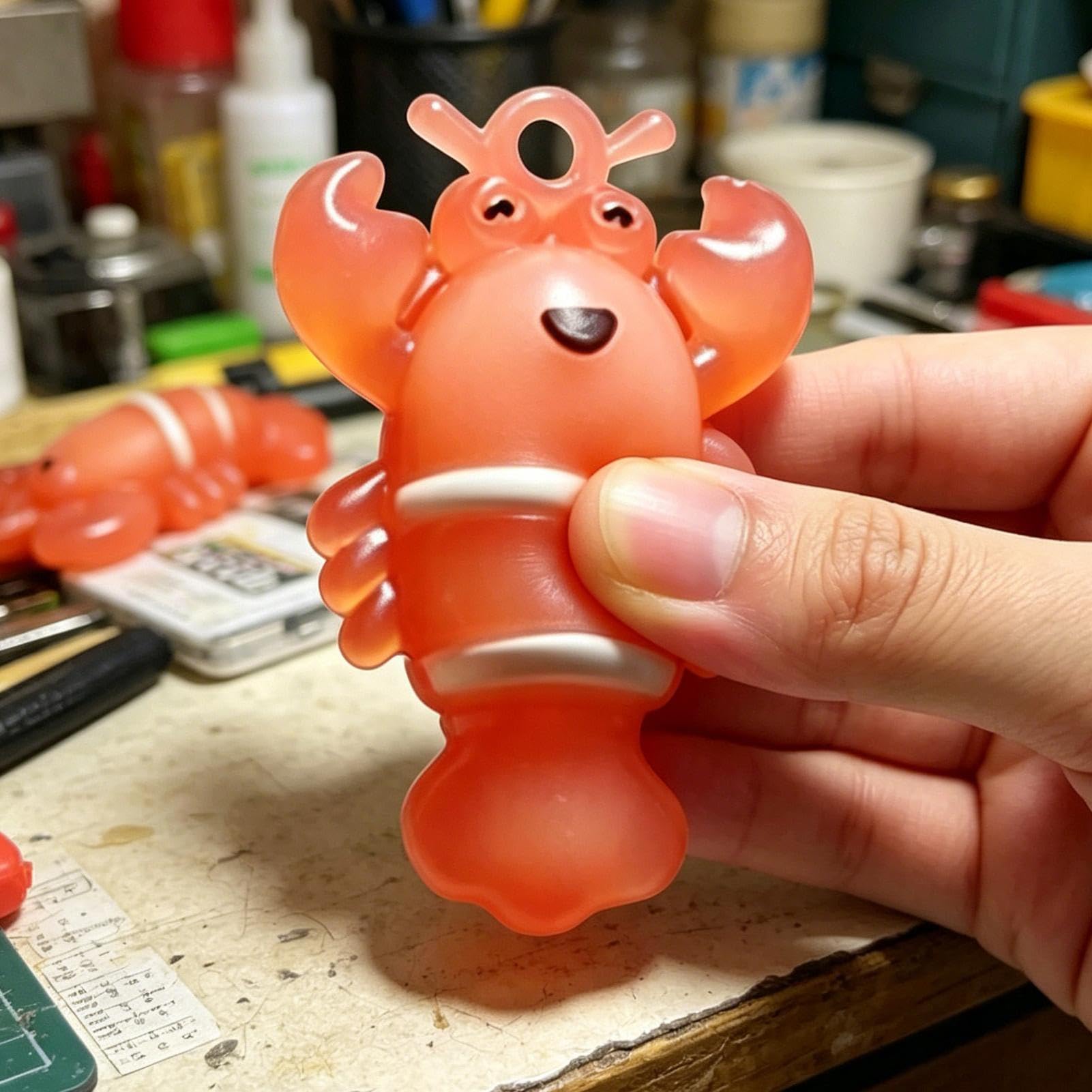 Sensory Squeeze Toy - zmieniający kolor fidget, miękka zabawka przeciwstresowa z responsywną teksturą, przenośna zabawka sensoryczna dla chłopców, dziewcząt, studentów, dorosłych