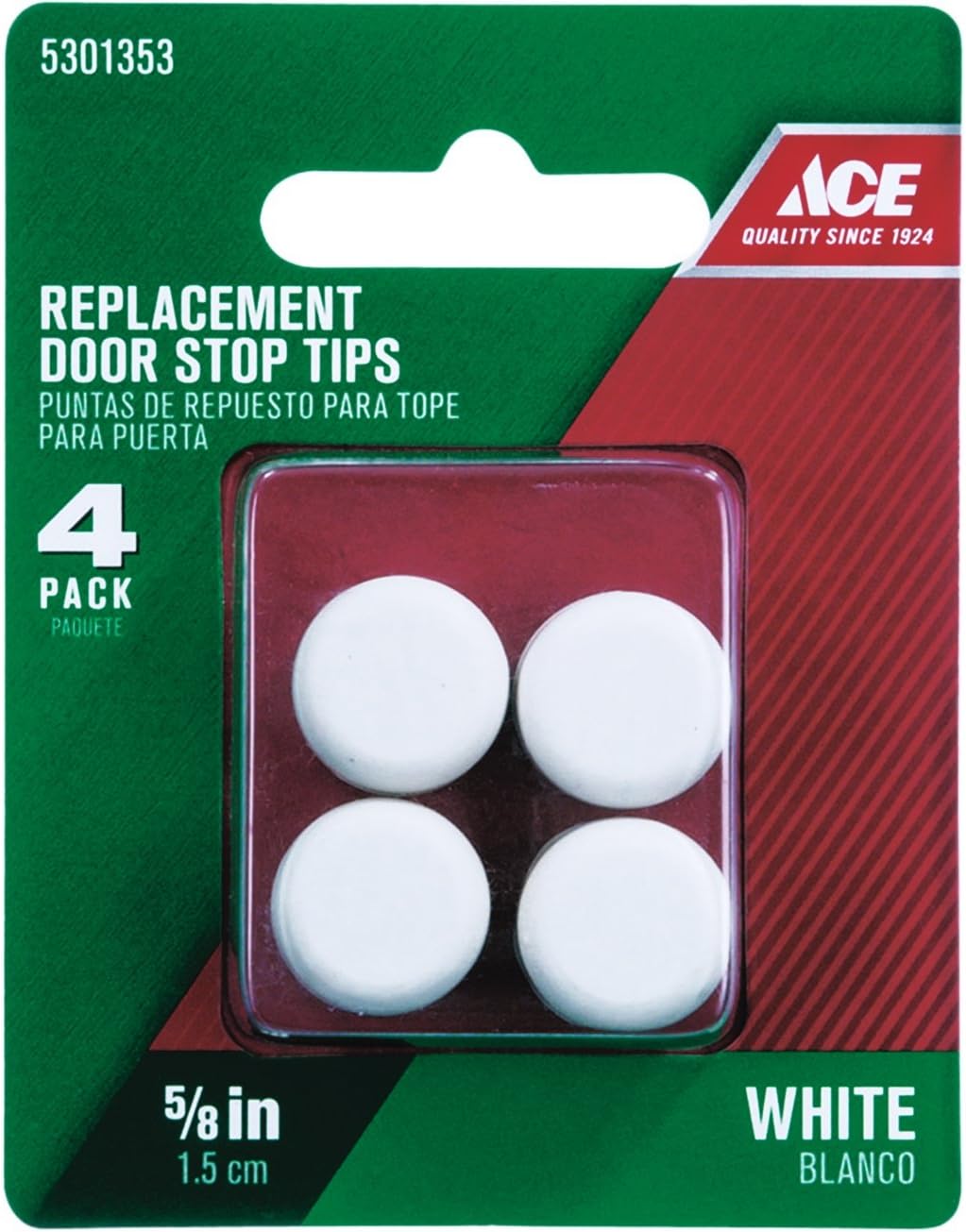 Door Stop Tip Rbr 5/8"wh Office Products