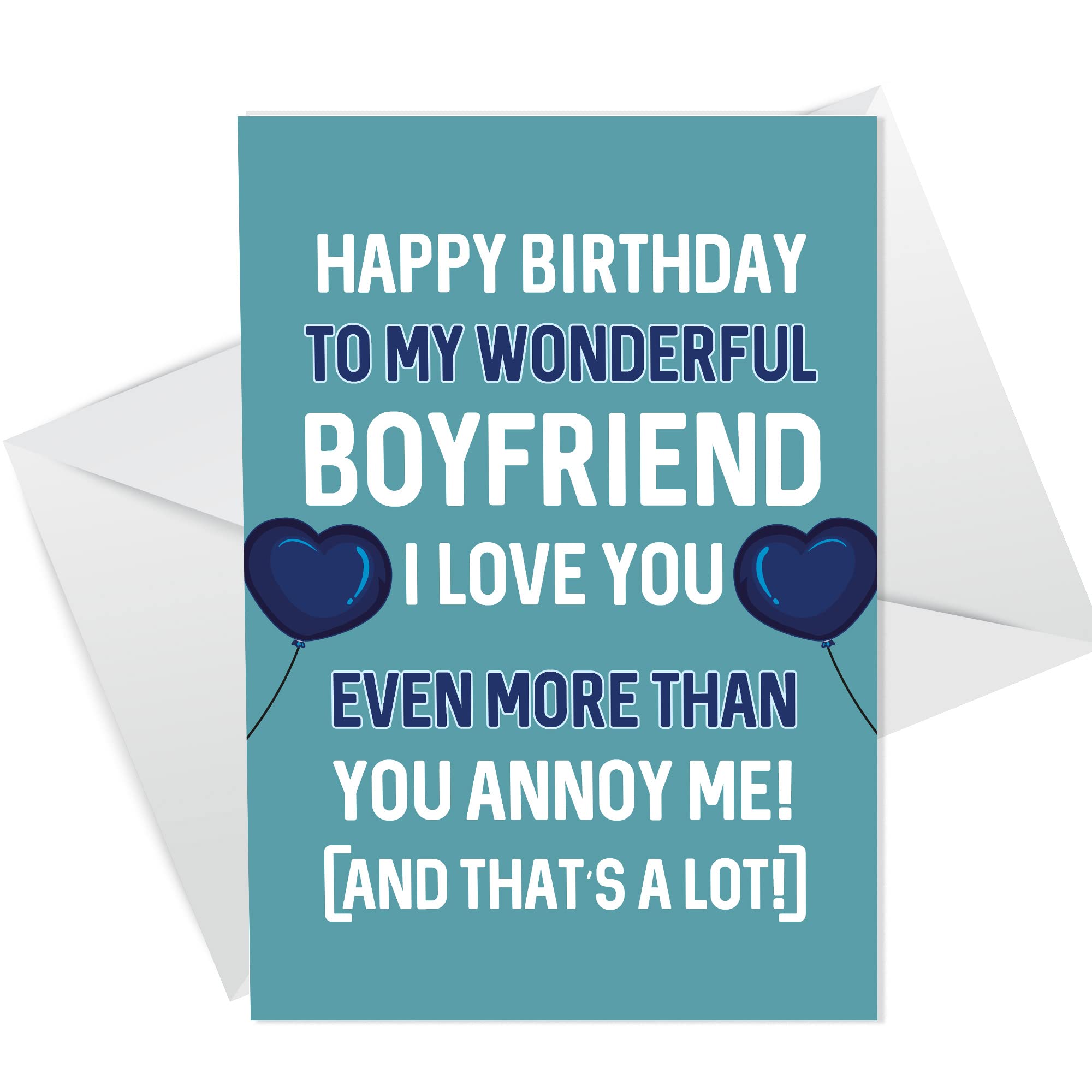 Novelty Birthday Card For Boyfriend Funny Rude Birthday Card For Him Handmade