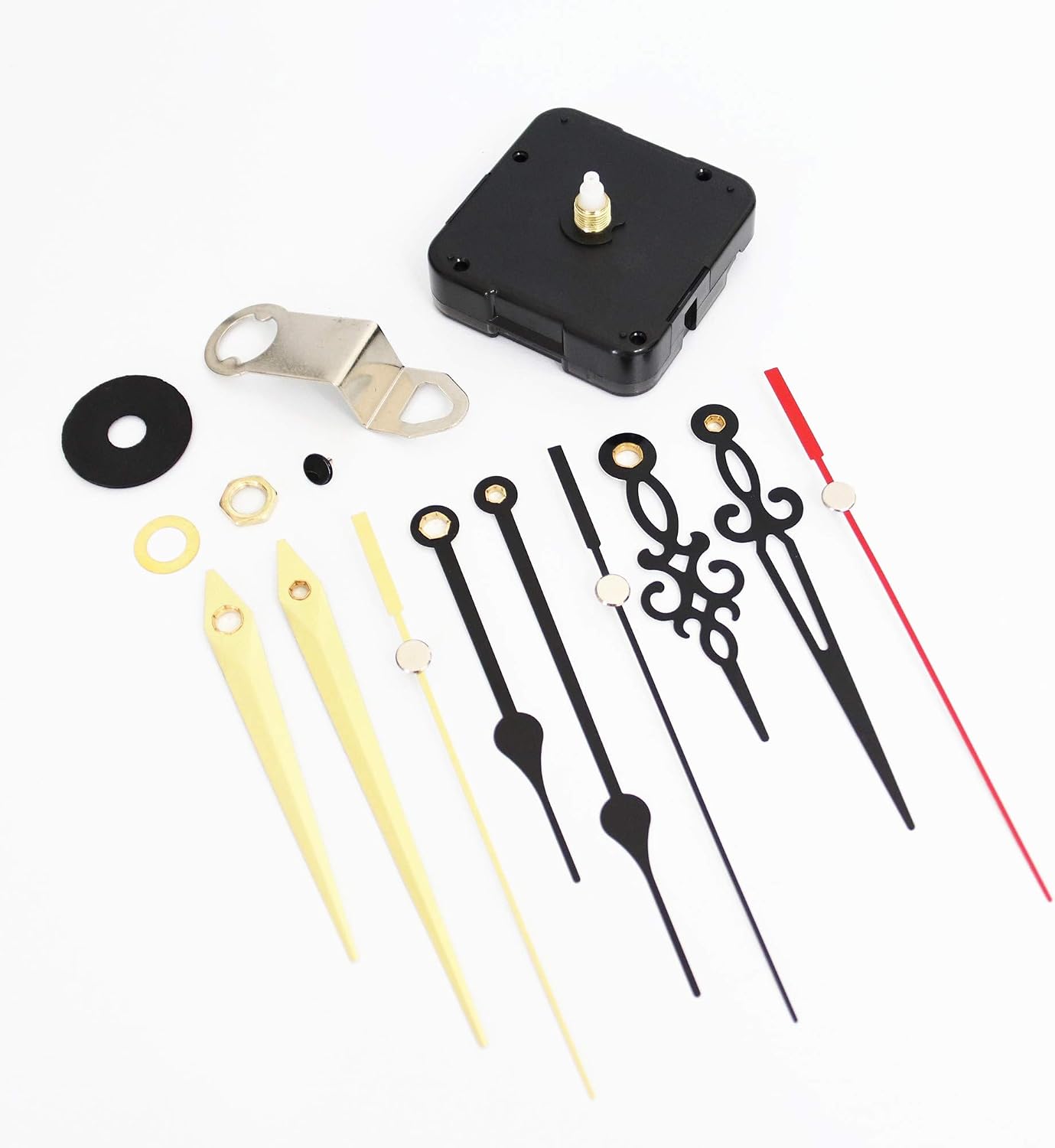 TIKROUND Original Youngtown Movement for Clock Repair Replacement 13.5mm (17/32 inch) Shaft Length 5.5mm (7/32 inch) Thread Length.