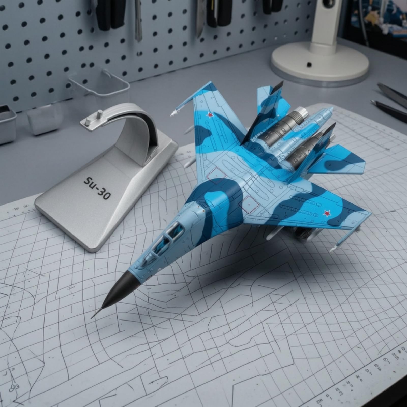 Modellino -30MKK Realistico Riproduzione Modellino di Aereo-30 Decorativo Aereo in Miniatura con per Collezionisti, Vetrina, Scrivania
