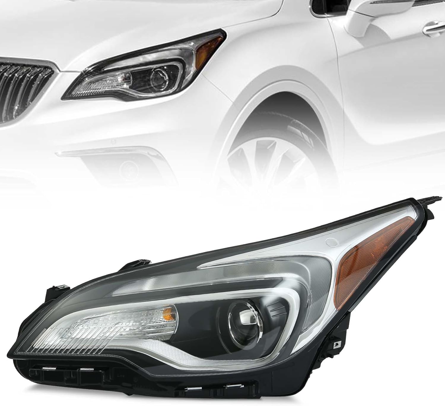 Partzer For 2016 2017 2018 Buick Envision Headlight