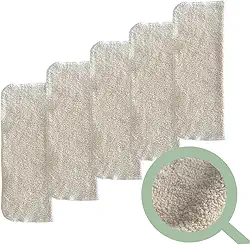 5 Un Absorvente De Melton P/Fralda Ecológica - 4 Camadas