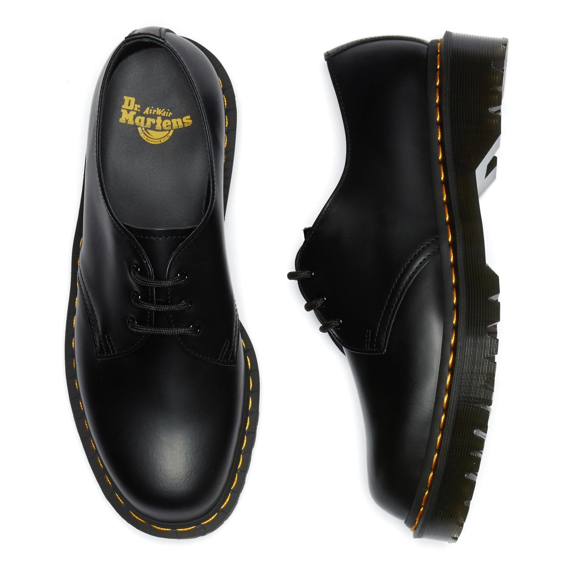 Dr. Martens 1461, Scarpe stringate Donna, Black, 37 EU