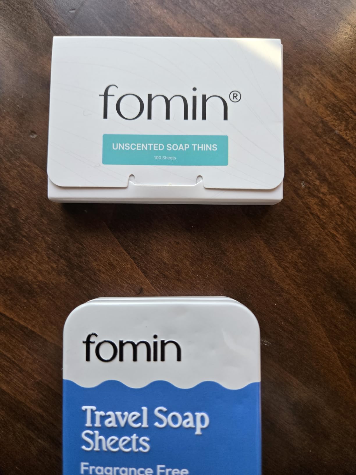 FOMIN - Antibacterial Paper Soap Sheets for Hand Washing - (300 Sheets) Orange, Tea Tree, Lavender Portable Travel Soap Sheets, Dissolvable Camping Mini Soap, Portable Hand Soap Sheet 50 Pack