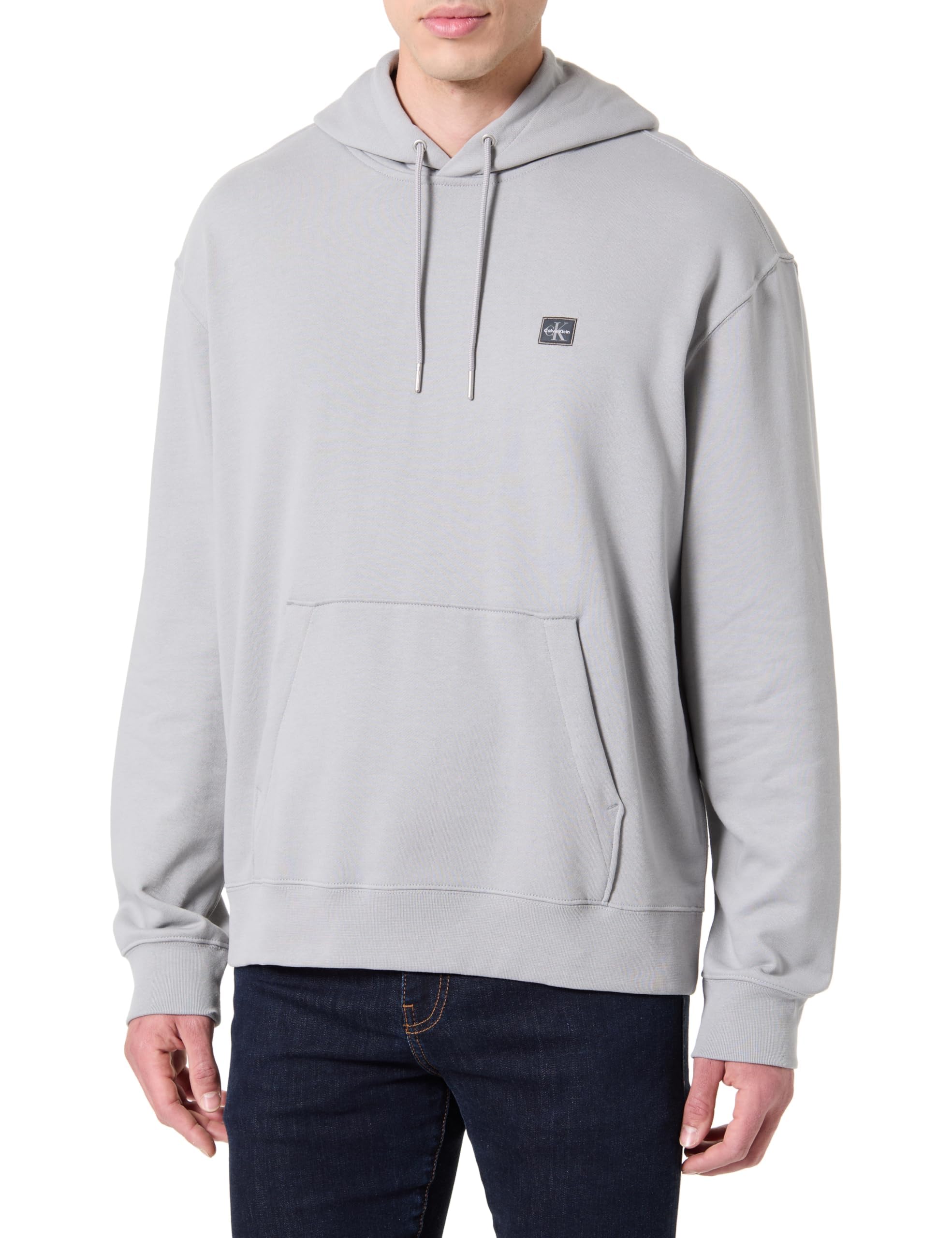 LS 350TERRY EU WHSL BADGE HOODIE Sweatshirt Erkek