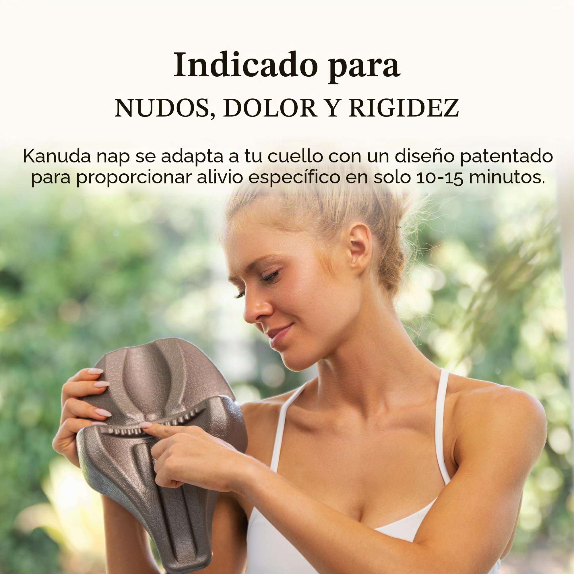 Kanuda Head Nap - Dispositivo de tracción Cervical para aliviar el Dolor de Cuello, Alivio de tensión diseñado por un fisioterapeuta
