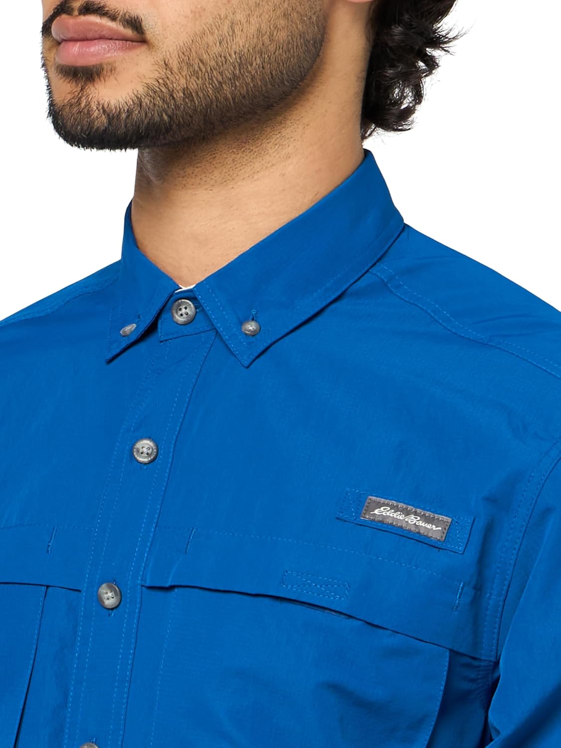 Eddie Bauer Men's Ripstop Guide Long-Sleeve Shirt