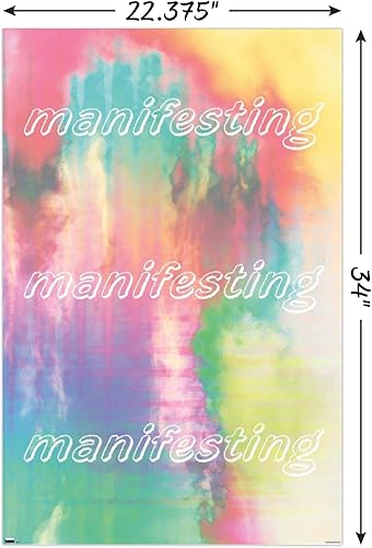 Miniatura 3 de Trends International Póster de pared de arcoíris manifestante, 34 pulgadas de largo x 22.4 W, versión sin marco