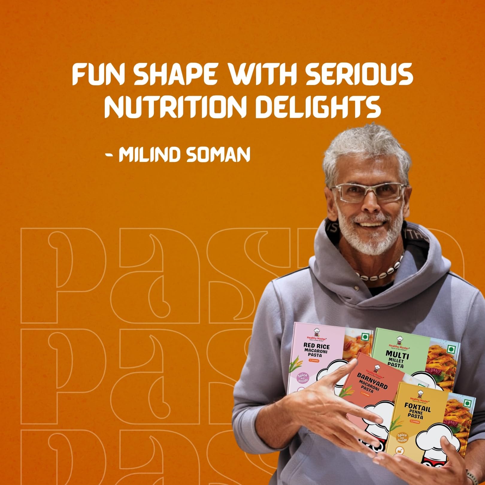Healthy Master Millet Pasta 400g | Little Spiral | No Maida | High Protein & Fiber | Vegan & Gluten-Free | Made with Little Millet Flour & Whole Wheat Flour | Healthy Pasta for Kids & Adults 2