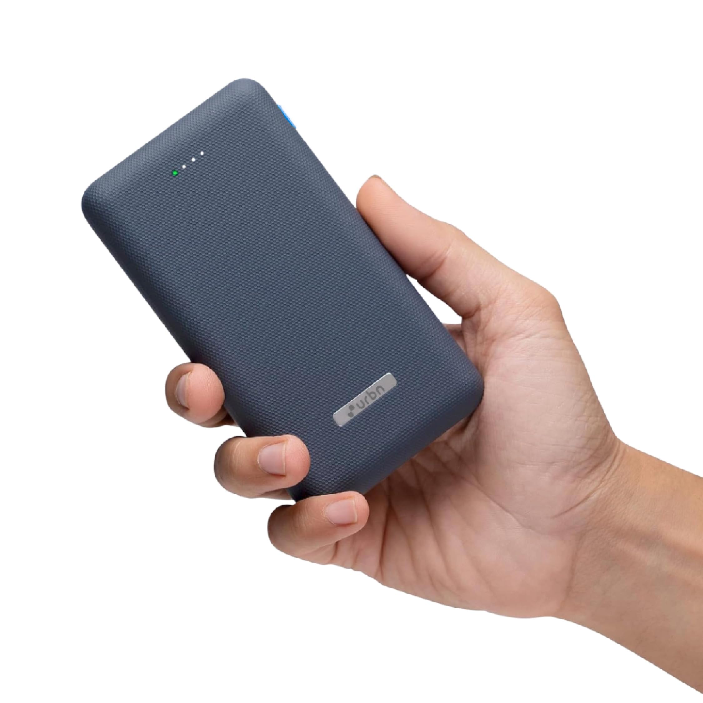 URBN 20000mAh 35W Turbo Fast Charging Power Bank | Dual Output | PD + QC Compatible | Two-Way Fast Charge | Pass-Through Charging | for MacBook Air, iPhone, Samsung, Android & More (Blue)