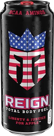 Reign Total Body Fuel, Liberty & Justice for Apple, 12 Pack (16 Fl Oz)