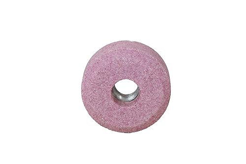 Miniatura 4 de Sioux - Juego de 24 ruedas abrasivas para asiento de válvula, color rosa, con soporte para piedra, rosca Star Drive de 1116 pulgadas, grano 80,