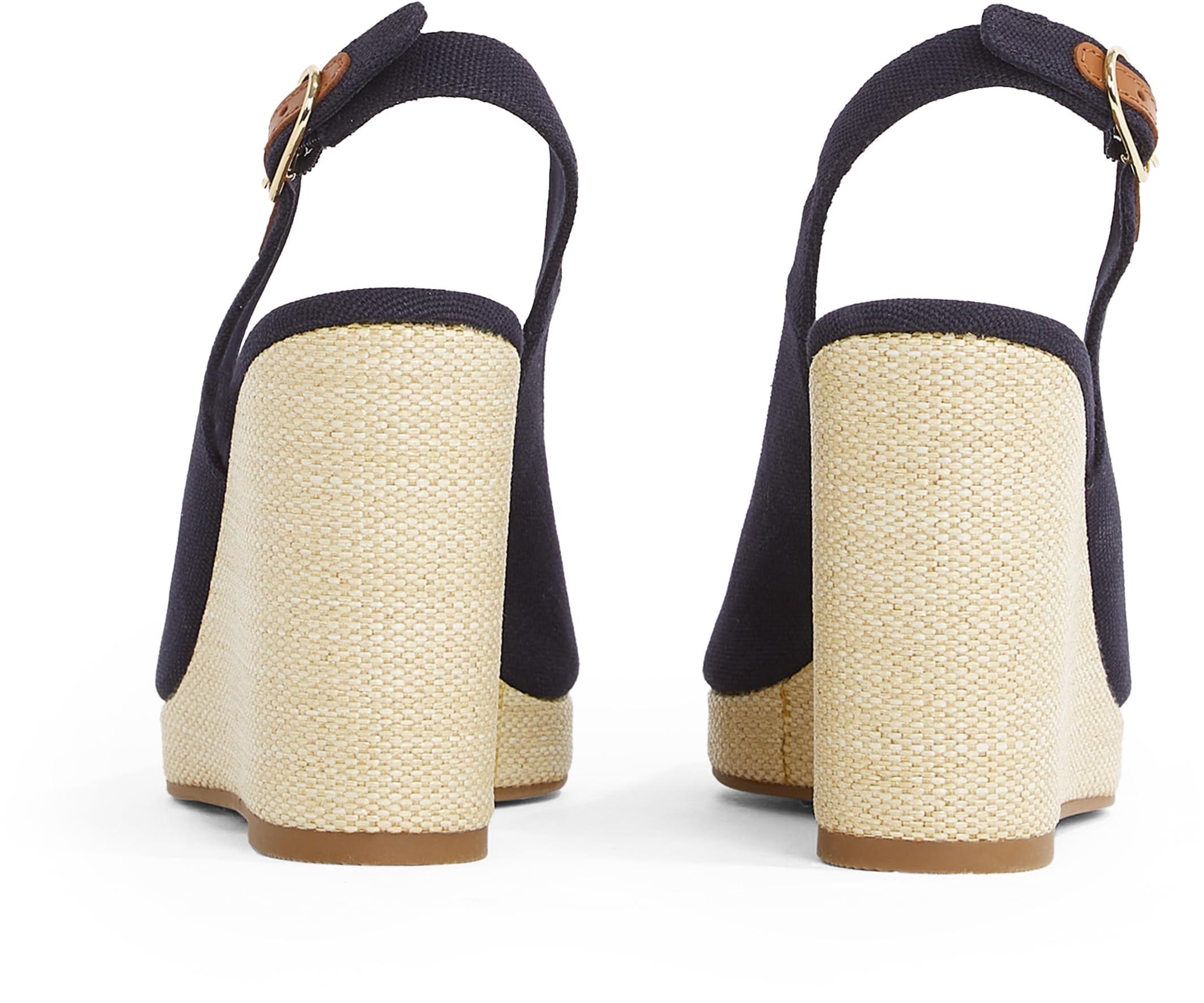 Tommy Hilfiger Flag High Wedge Espad Slingback Fw0fw08597 Espadrillas ZeppaDonna