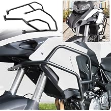 Motorcycle Highway Engine Guard Upper Crash Bar Bumper Falling Frame Protector Compatible with B-enelli TRK502 TRK502X TRK 502 TRK 502 X BJ500GS BJ500GS-A 2021 2022 2023 2021-2023