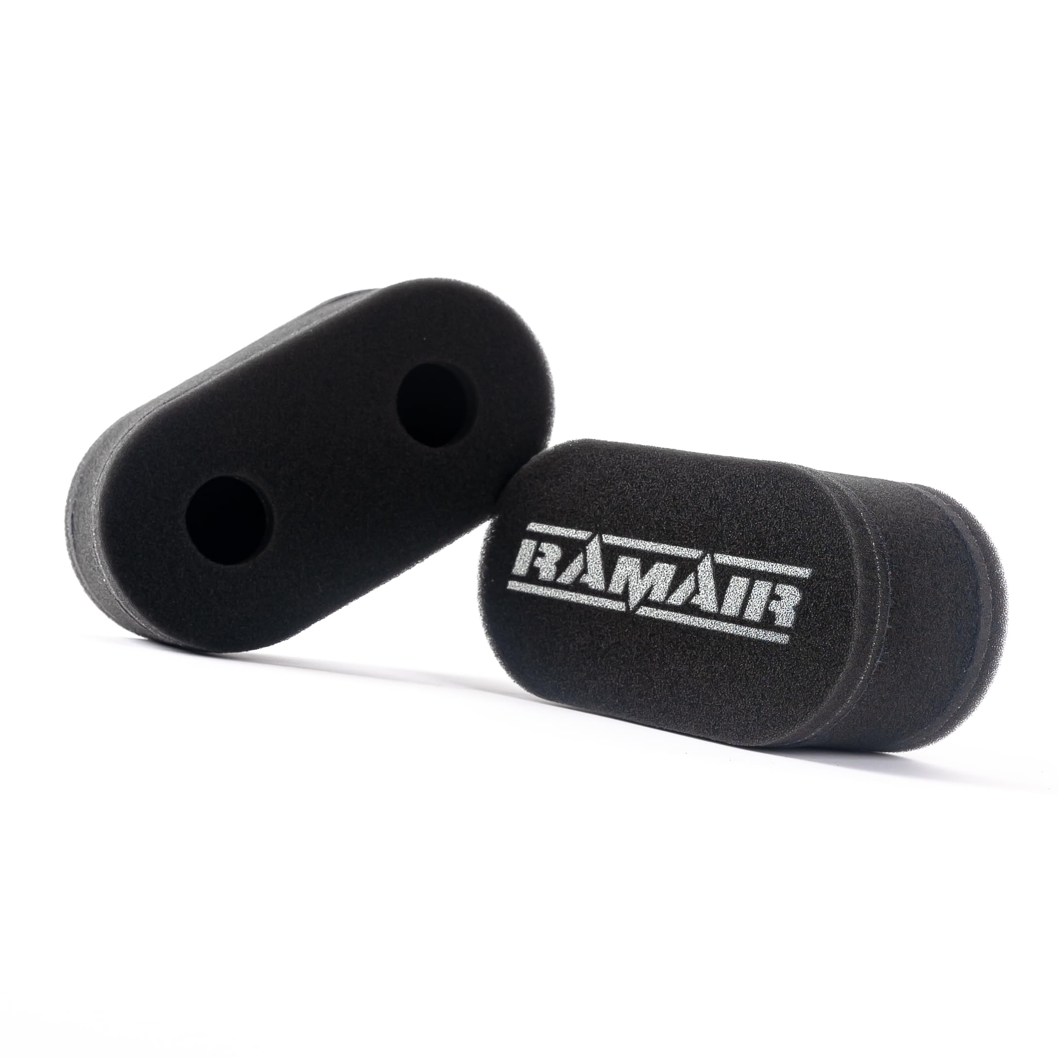 Ramair Twin Air Filter Sock For Weber DCOE / Dellorto DHLA Carburettors / ITBs - Twin Carburettors, No Internal Cage, Height: 75mm