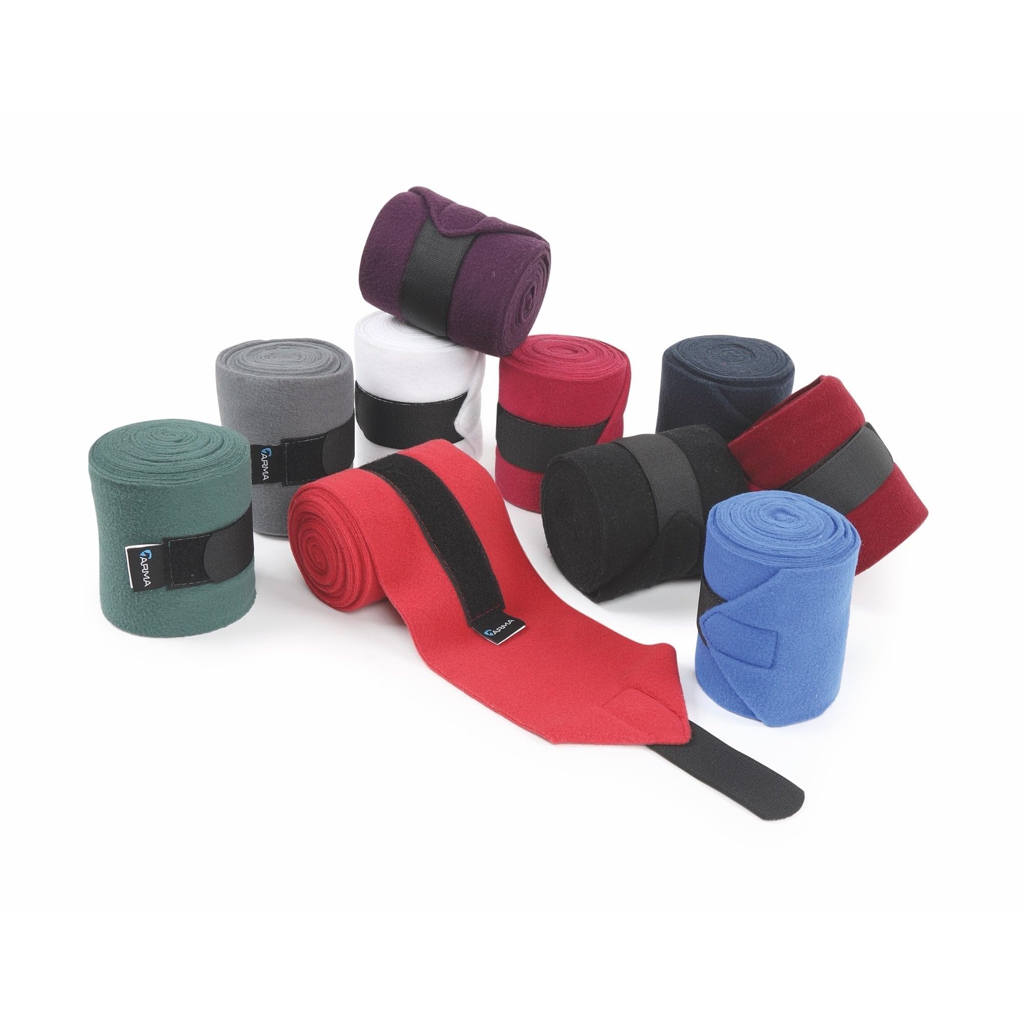 Shires Fleece Bandages Pink