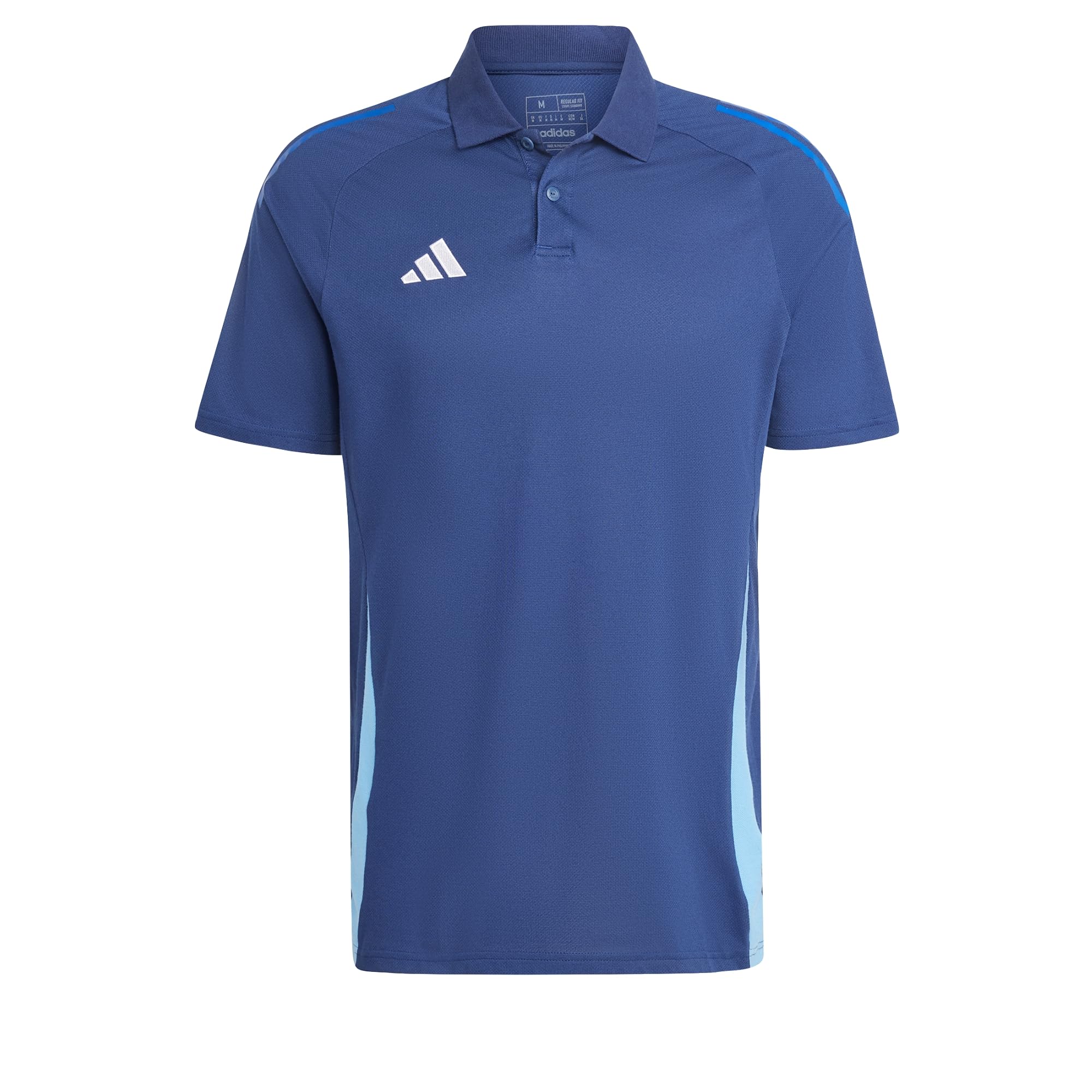 Adidas Men's Team Navy Blue 2 Polo Shirt (Short Sleeve) Tiro 24 Competition Polo Shirt, Ir7564, S