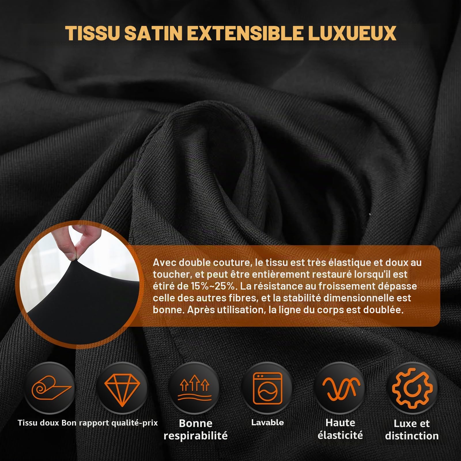 Housse de Voiture Interieur pour Ford Mustang 2005-2024, en Satin Doux, Extensible, Respirante, Protection Contre la Poussière, pour Garage Souterrain, Exposition de Voiture