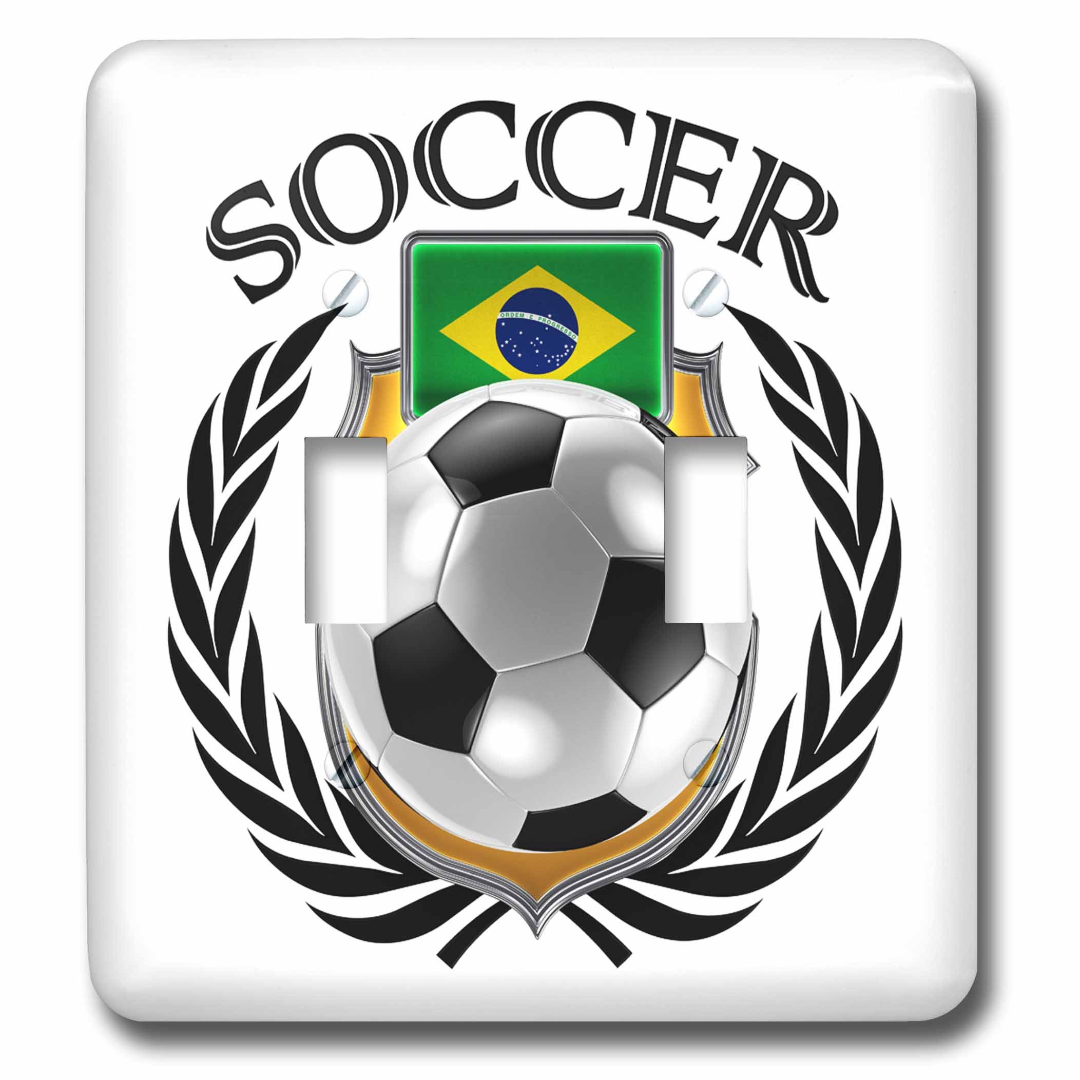 Balón de fútbol de Brasil con interruptor de palanca lsp_239677_2 accesorio temático