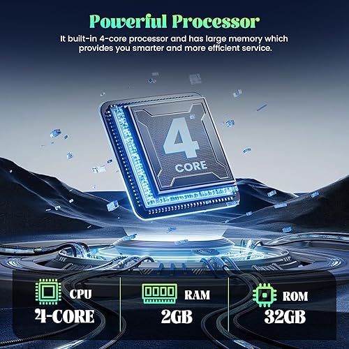 Miniatura 7 de Roinvou Estéreo Android CarPlay 2+32G para Toyota Corolla EX 2005-2012, pantalla táctil de 9 pulgadas, navegación GPS en el tablero con CarPlay