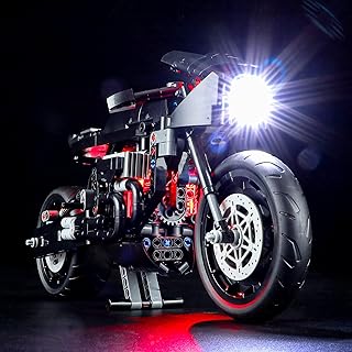 BRIKSMAX Led Lighting Kit for LEGO-42155 The Batman – BATCYCLE - Compatible with Lego Technic Building Blocks Model- Not Include Lego Set