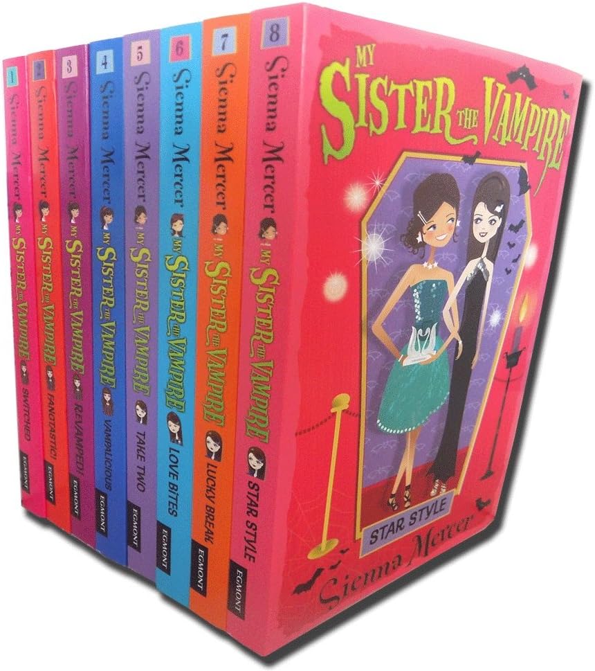 My Sister the Vampire - Series 1 (Books 1 to 8) Collection Pack Set By Sienna Mercer (Titles includes: Star Style, Lucky Break, Love Bites, Take Two, Vampalicious, Revamped, Fangtastic, Switched) Paperback โ January 1, 2010