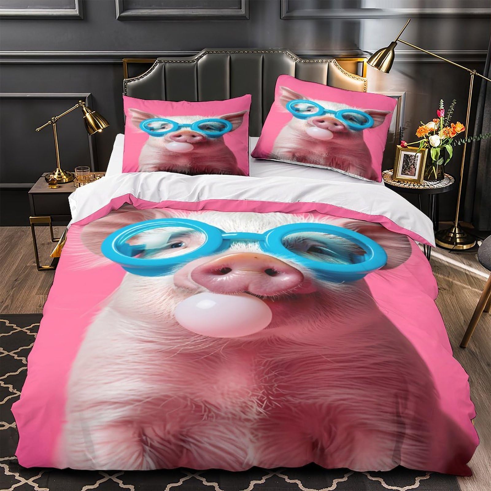 Parure de lit chat 3D respirante pour transformer la chambre d'un ado passionné