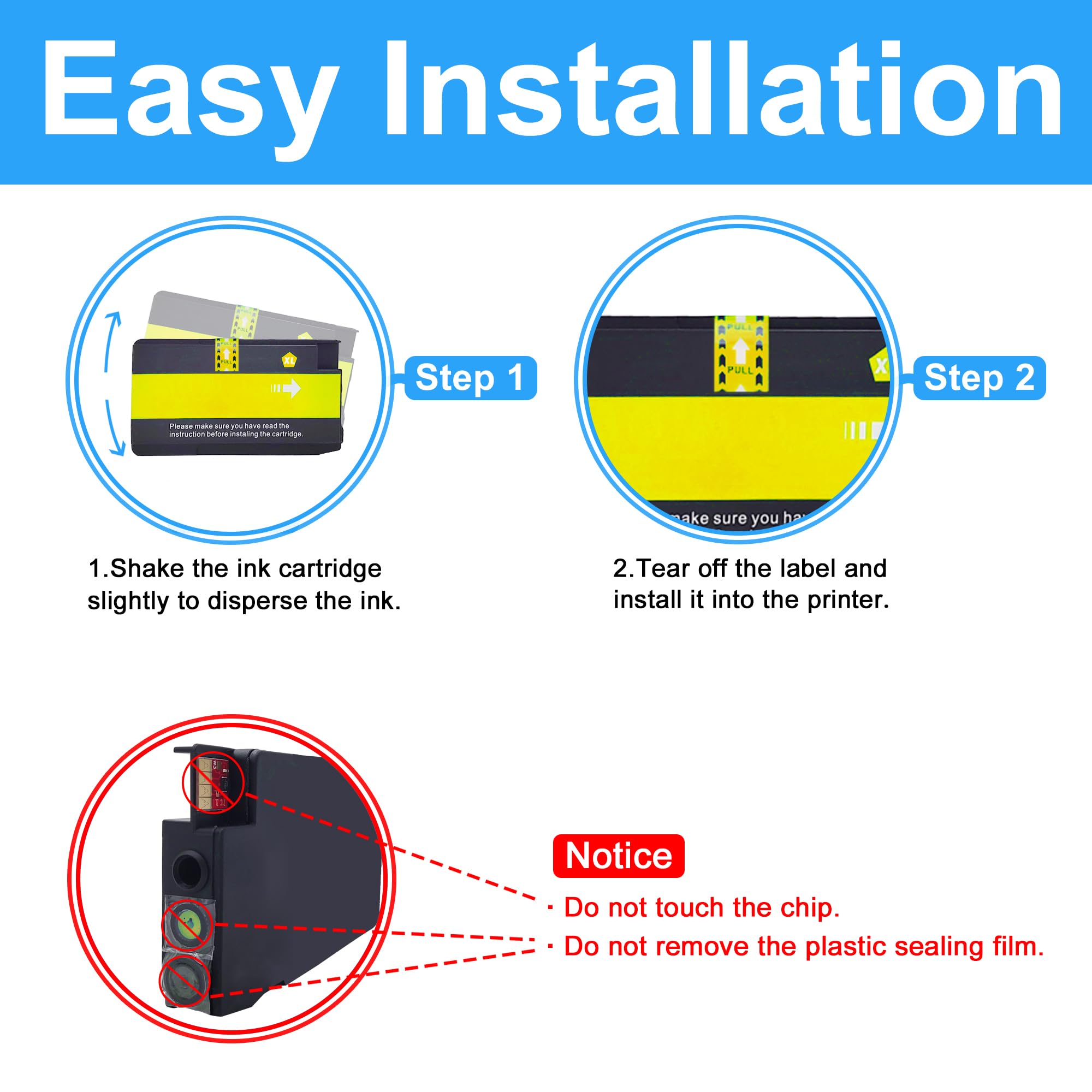 HP 712 Giallo 29-l 3ED69A, Cartuccia Originale Con Inchiostro HP Ink - Foto 9