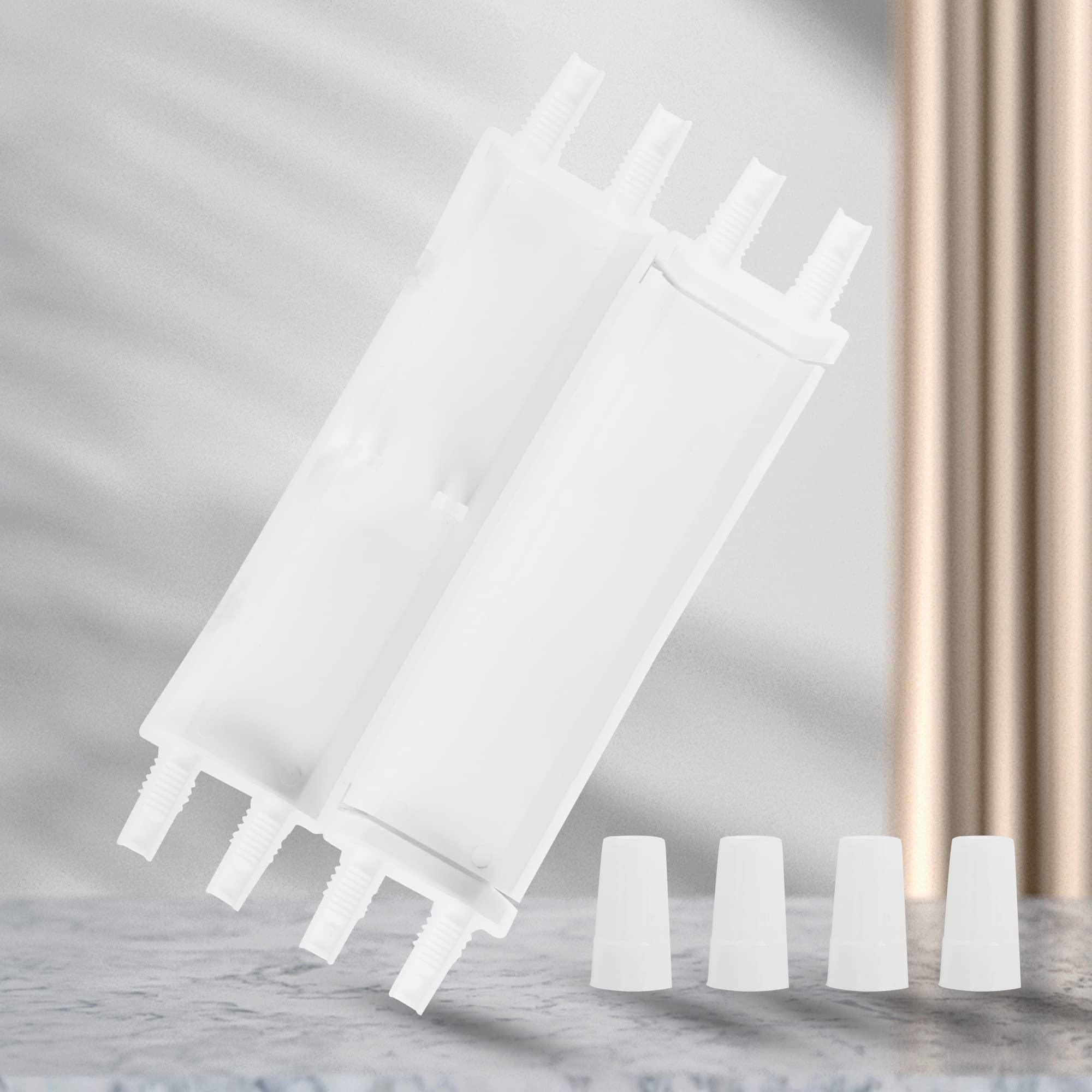 Schutzbox aus Glasfaser, 2-in-2-Out-Glasfaser, Schrumpfschlauch, Schutzschale, FTTH Faser zum Haus, Heißschmelzwerkzeug, geschlossene Lederschnur, Schutzbox (5 Stück)
