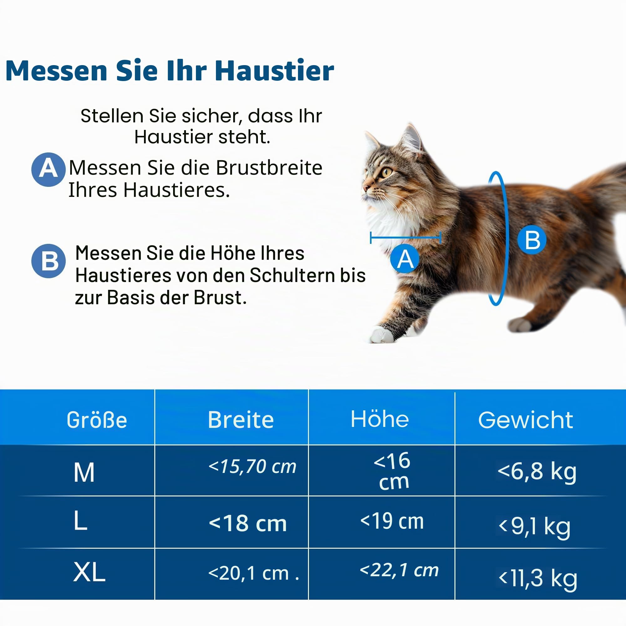 CEESC Große Katzenklappe (Außenmaße 23x25cm), Wetterfest, Weiß, ABS-Material, 4-Wege-Verriegelung für Katzen und Hunde mit einem Umfang < 60cm