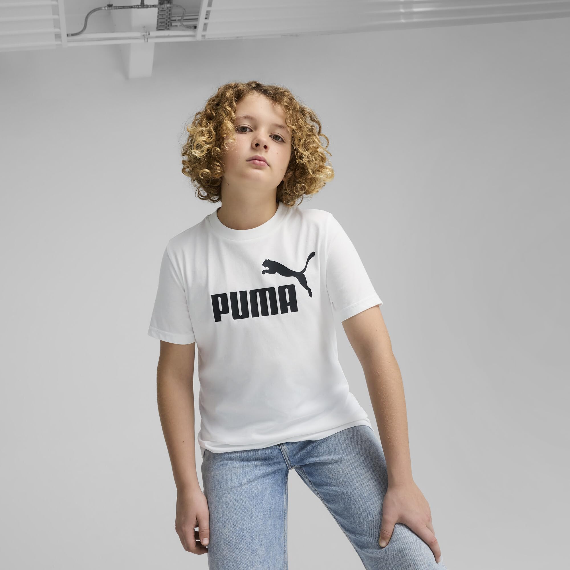 Puma ESS Logo tee B Camiseta Niños (Pack de 1)