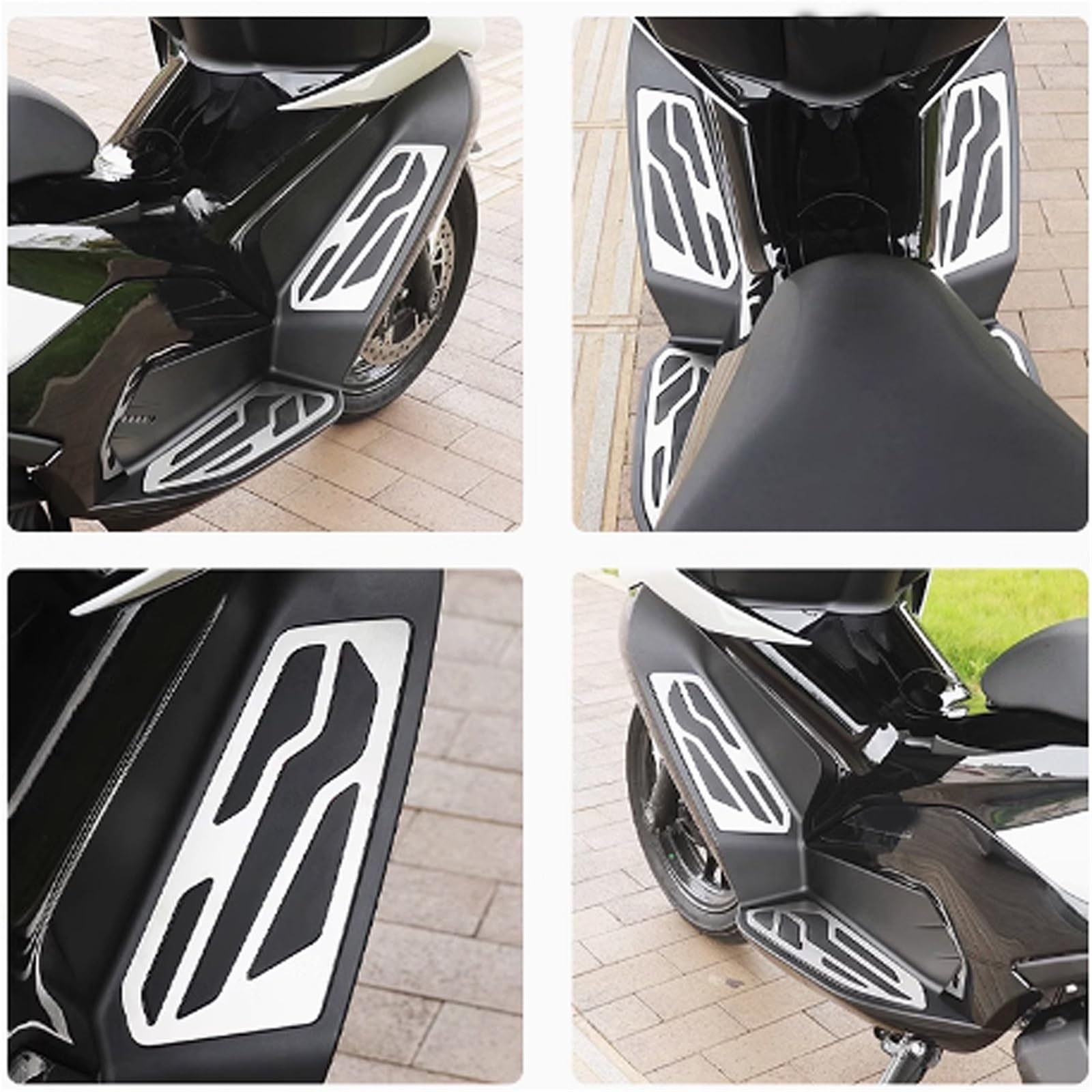 Per Zontes 368E 368 E Pedana per Moto Pedane Pedane Pedane Tappetino Antiscivolo