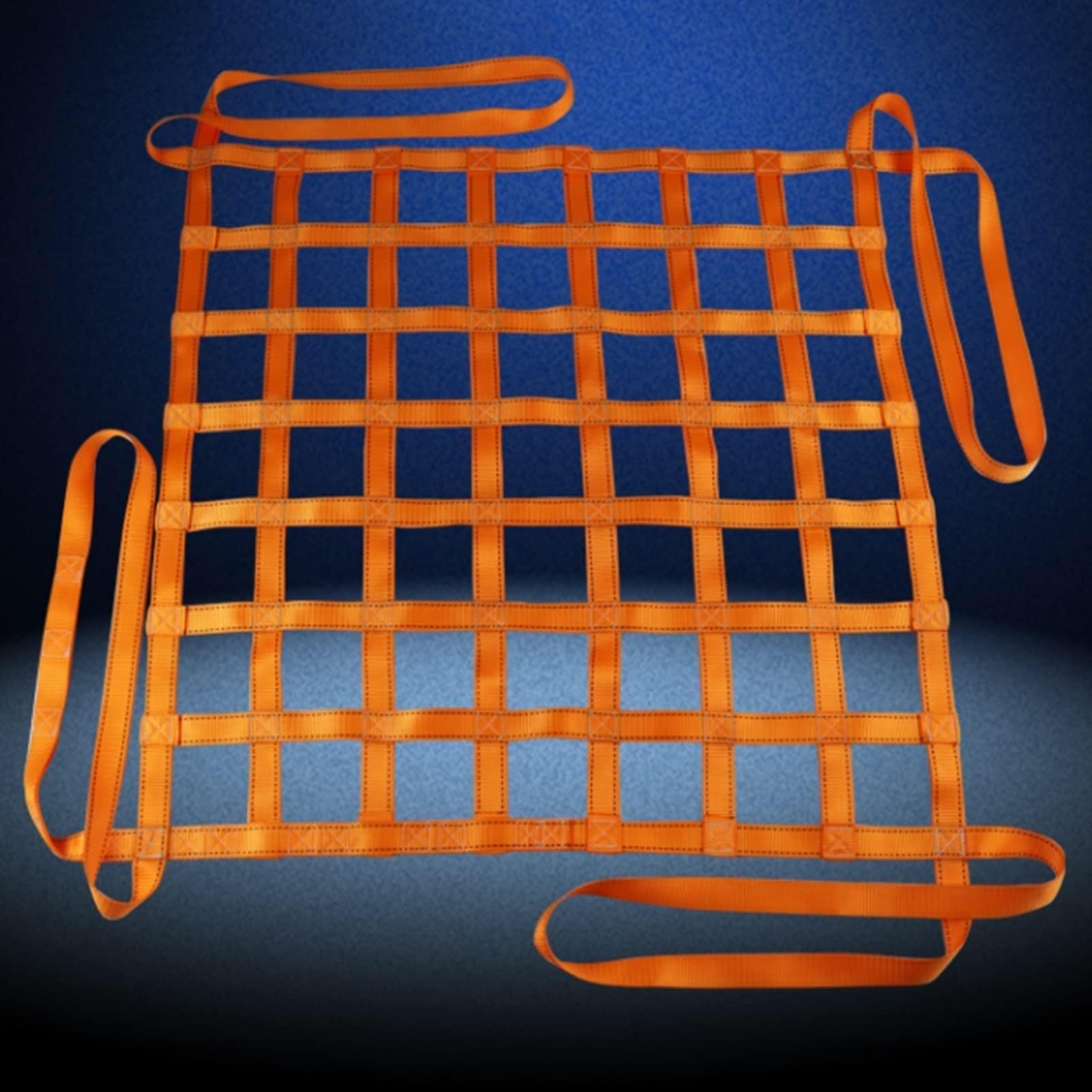 OOPDNEGAK Cargo Lifting Nets - Polyester Lifting Hoisting Net, Tear Resistant Lifting Hoisting Hanging Net, For Construction Rigging Moving Towing Work Gear(1 X 1M/Mesh 10cm/Load 300KG)