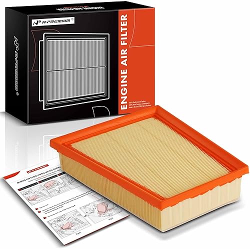 A-Premium Filtro de aire de motor compatible con Chevrolet Trax 2024, Trailblazer 2021-2023 y Buick Encore GX 2020-2024, 1.2L 1.3L, Reemplazo #
