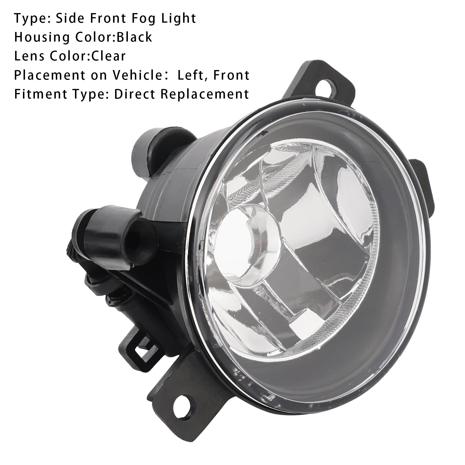 1 Pcs Front Left Fog Light Without Bulb für BMW X1 E84 2009-2015 63172993525
