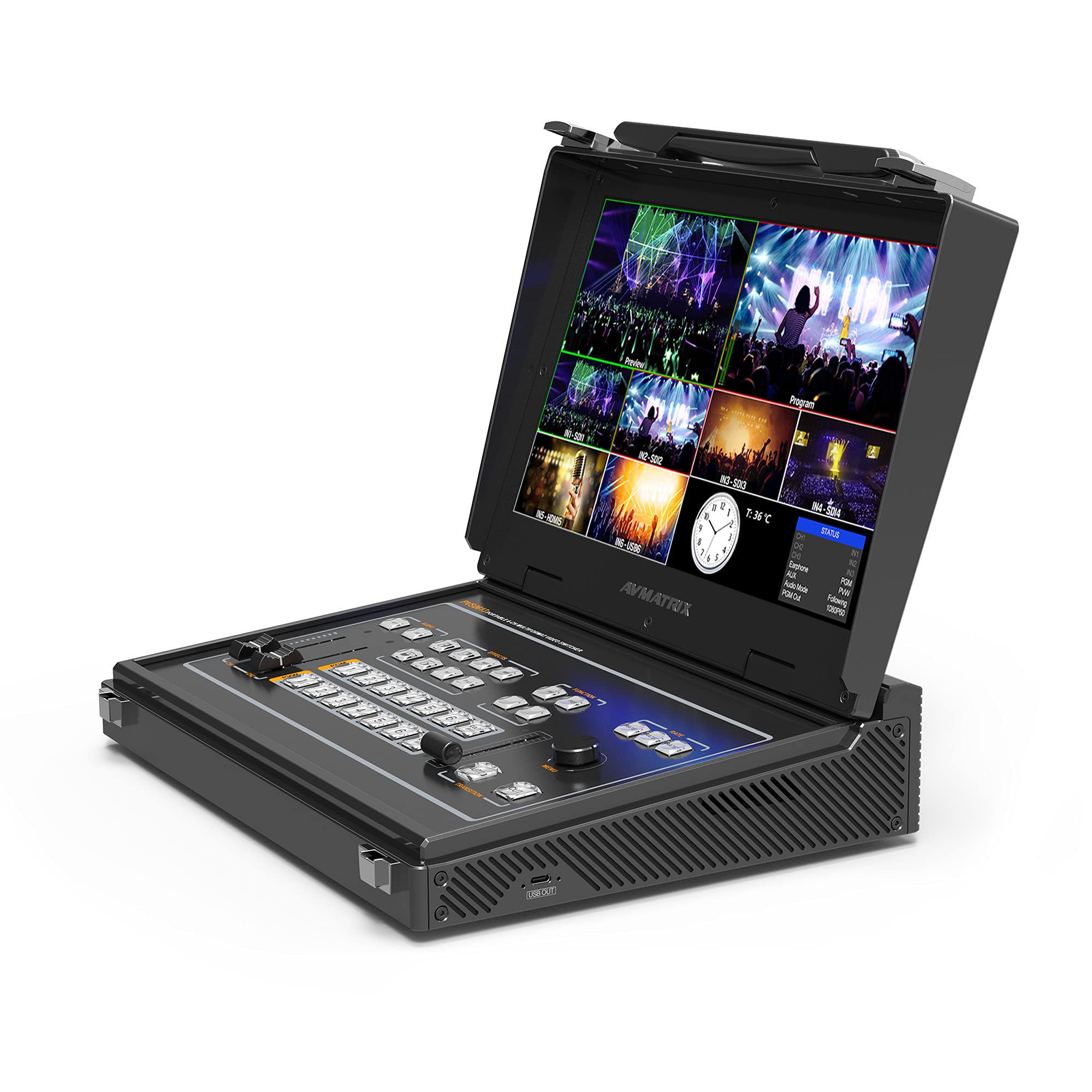 Amazon.com: AVMATRIX PVS0613U Portable 6 Channel SDI/HDMI Multi 