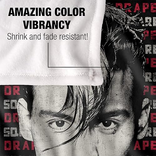 Miniatura 4 de Cry Baby Drapes and Squares - Manta con licencia oficial de Silky Touch Super Soft de 36 x 58 pulgadas