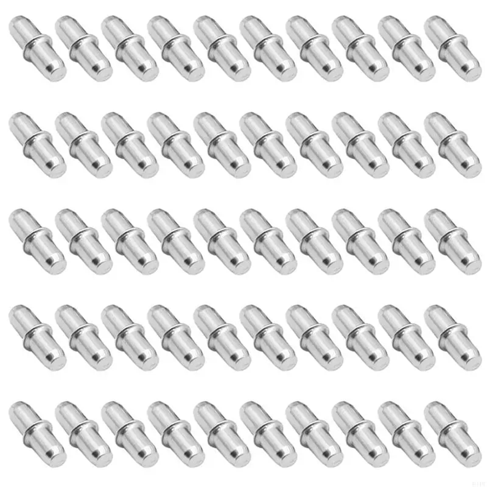 Pasadores de soporte de estante de metal, 250 piezas, para montaje de armarios de puertas y muebles, clavijas duraderas y fiables