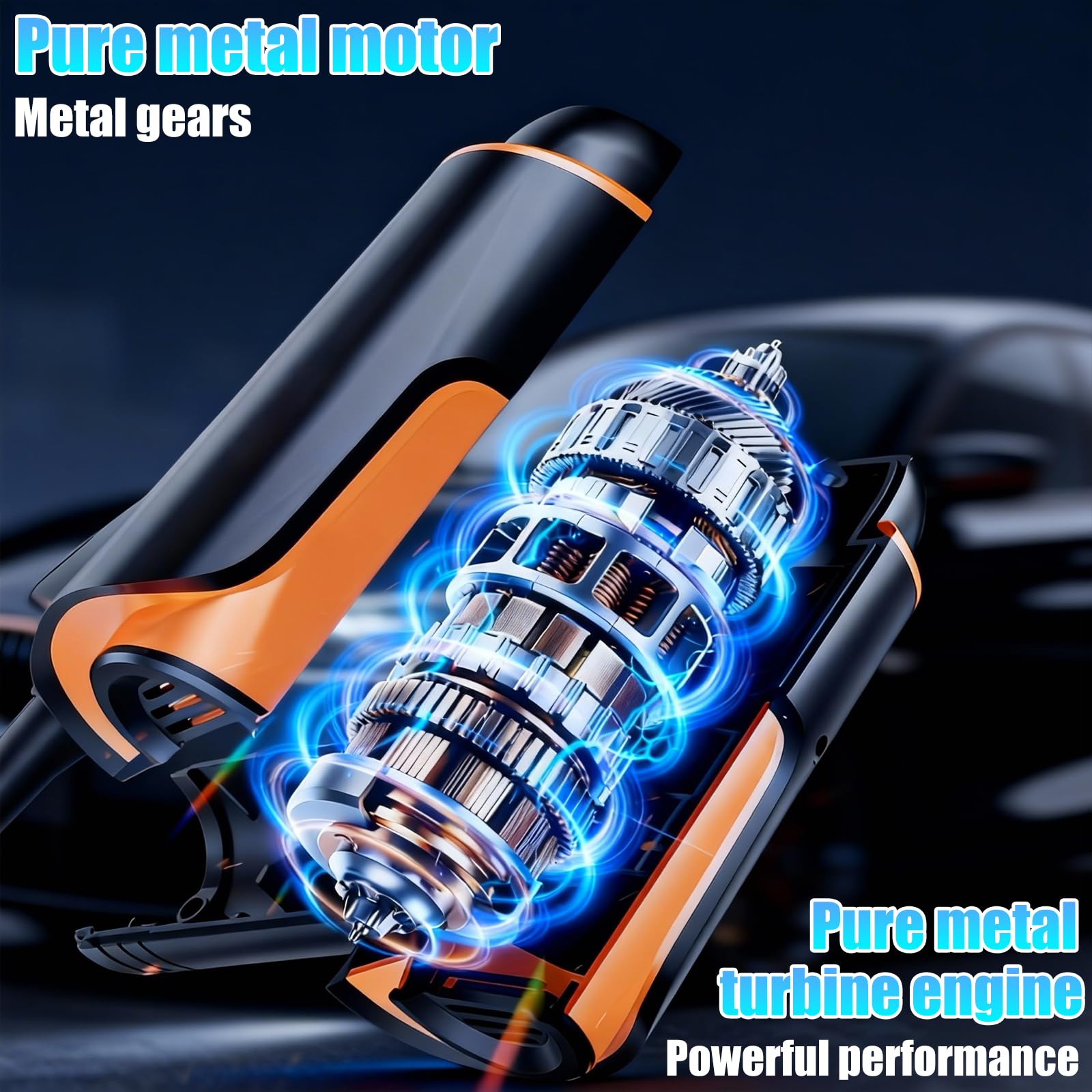 Pulidor de Coche sin Cable,Mini Enceradora Eléctrica Portátil,Pulidora Eléctrica de Rso Doméstico 7.4V 4000mAh,Elimina Arañazos de Espejo,Realza el Brillo,Pule y Encera,Fácil de Manejar