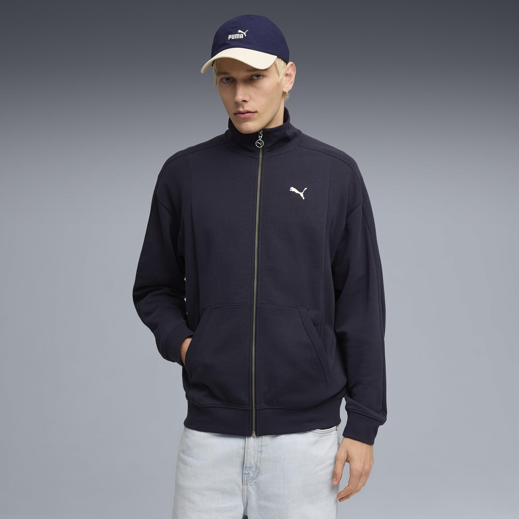 PUMA Class Relaxed Pinnacle Track Jacket Tr Giacche di felpa Uomo (Pacco da 1)