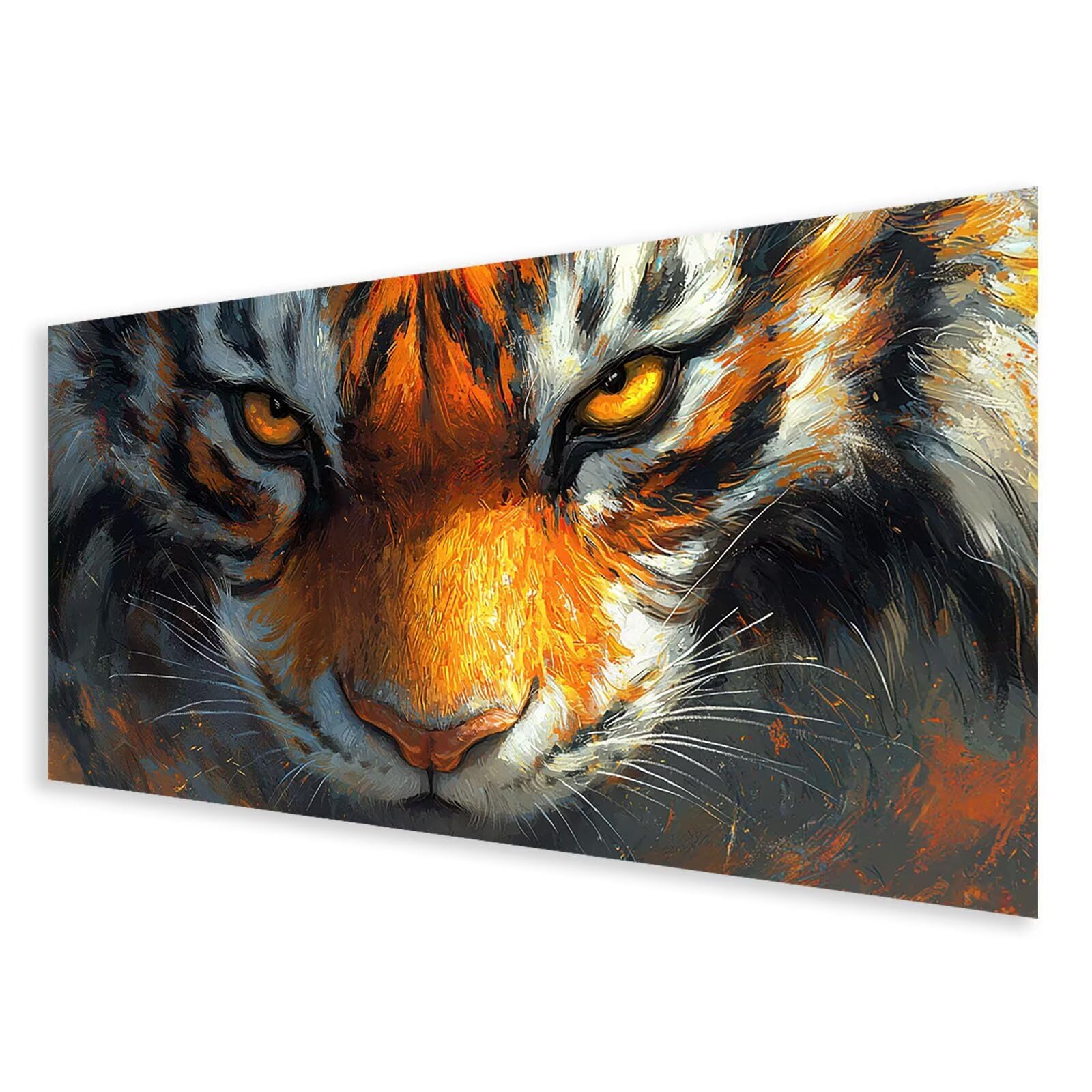 Diamond Painting Adulte Grand Format 80x160cm, 5D Diamond Painting Tigre Crystal Art, DIY Animal Peinture Diamant Adulte, Broderie Diamant Point de Croix Kit pour Decoration Murale,Cadeau Femme B0-159