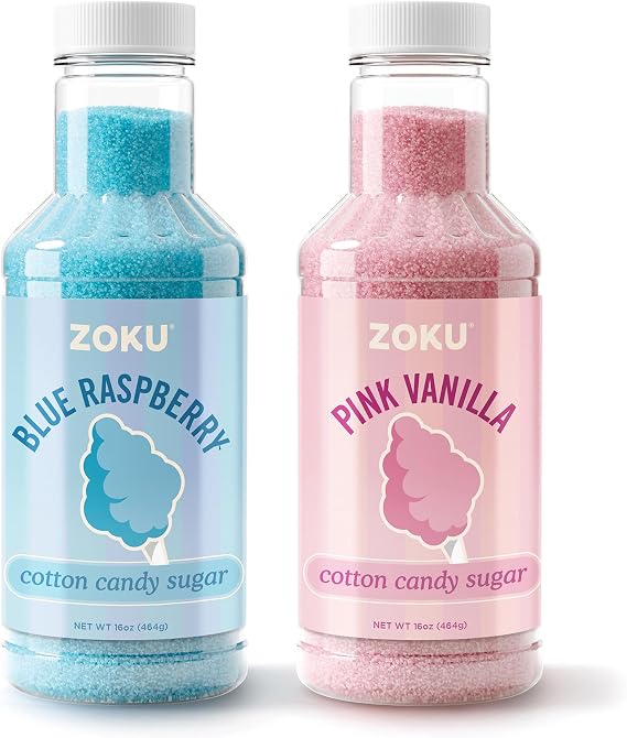ZOKU Cotton Candy Maker & Sugar Set Bundle