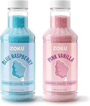 ZOKU Cotton Candy Maker & Sugar Set Bundle