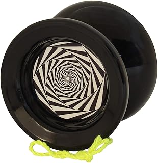 Yoyo King Black Mesmerize Professional Responsive Trick Yoyo with Ball Bearing Axle and Extra String
