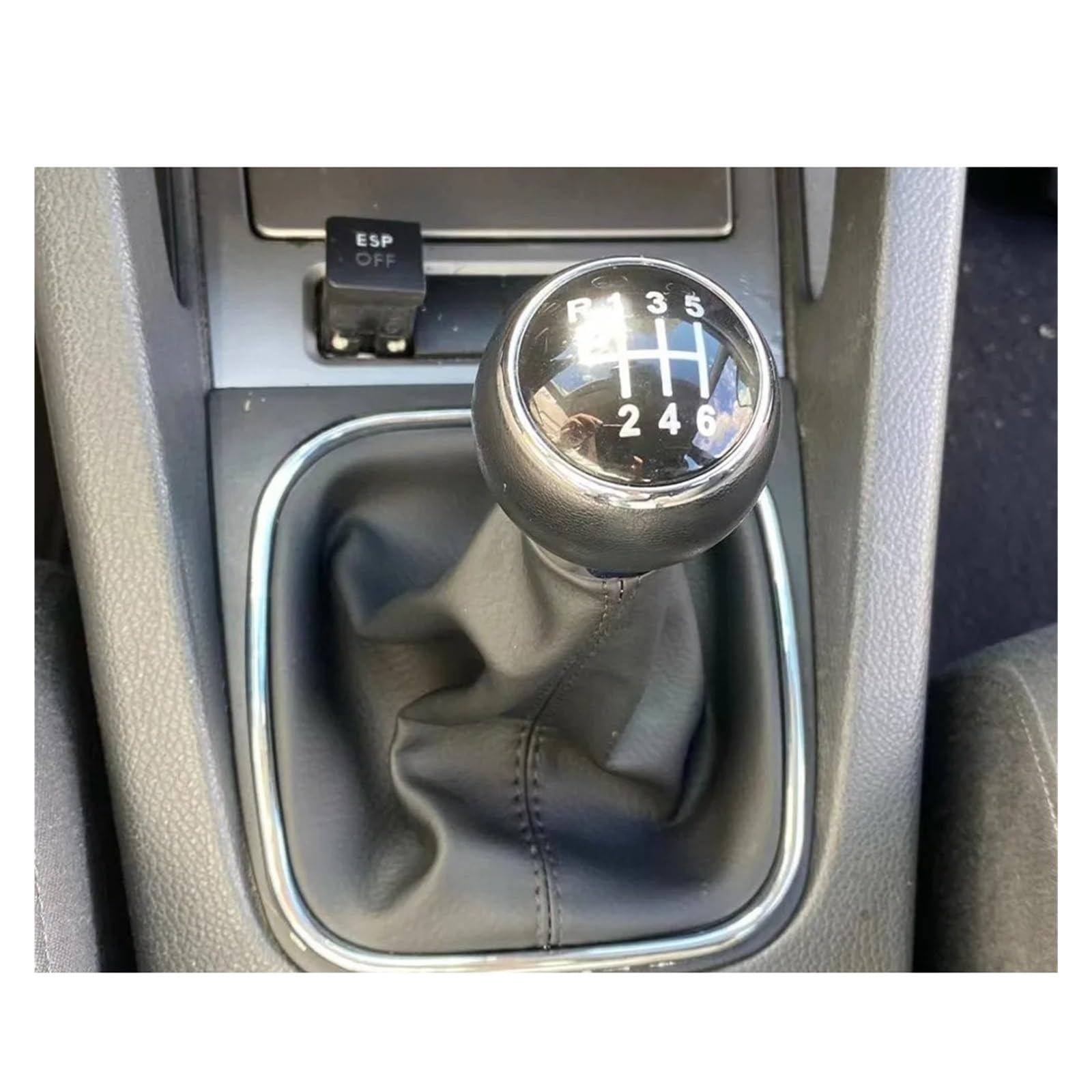 PLMNHSS Car Gear Shift Knob for Golf 5 V MK5 MK6 for Jetta R32 2004-2014 Stick Gear Shift Knob