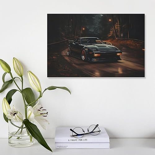 Miniatura 3 de SoLSa Pósteres estéticos retro de los años 90 Rx7 clásico Jdm para pared, decoración de habitación, pintura de pared, galería, decoración de pared