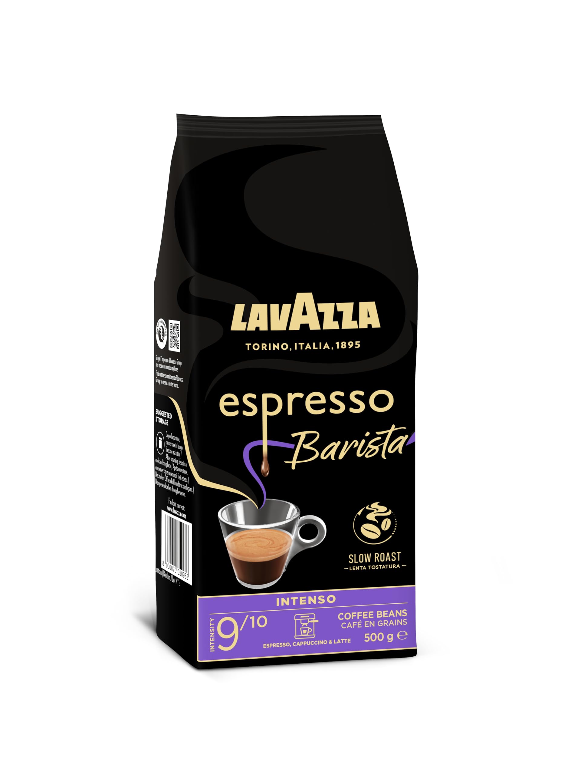 Comparar café en grano lavazza espresso barista intenso 500g gran